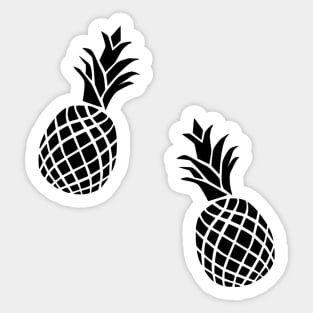 pineapple pattern Sticker